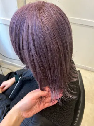 セミロング 🌼透け感カラー 🌼Rinaのヘアスタイル