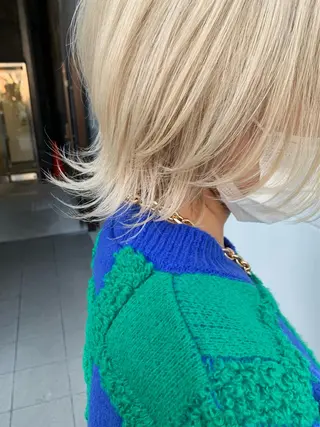 ミディアム 牧内 拓のヘアスタイル
