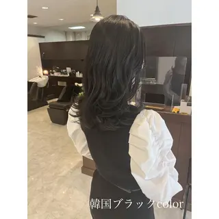 ミディアム カラー 坂井田 浩樹のヘアスタイル