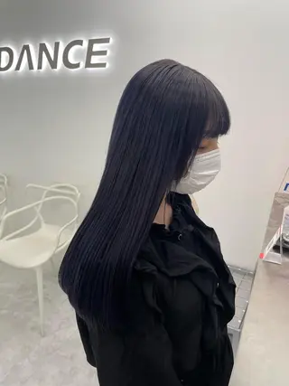 ミディアム カラー 渋谷人気1位✨カラー 縮毛、髪質改善のヘアスタイル