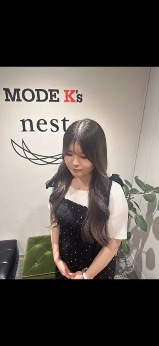ロング natsumi🍀艶 カラー/美髪縮毛のヘアスタイル
