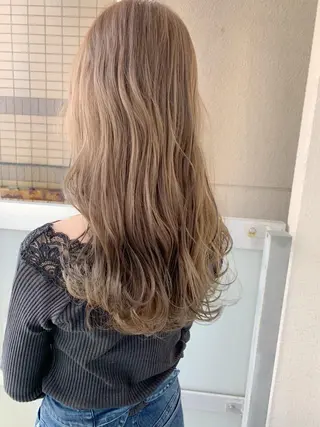 ロング カラー 古田 昂也のヘアスタイル