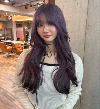 ロング カラー 🧡カラー特化💜 鈴木凱人🤍のヘアスタイル