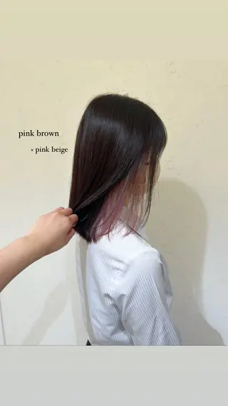 ミディアム NANA Rimのヘアスタイル