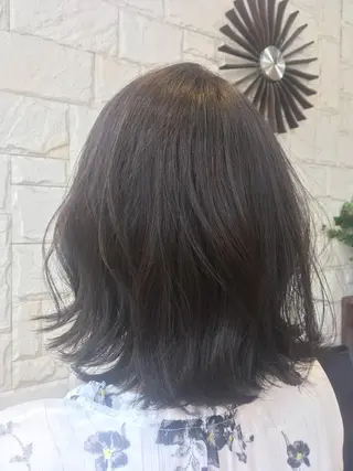 ミディアム カラー ✨🌿大人可愛い愛さ れhair🌿✨松本のヘアスタイル