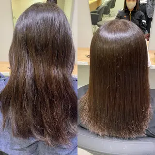 セミロング マスイ カイセイのヘアスタイル