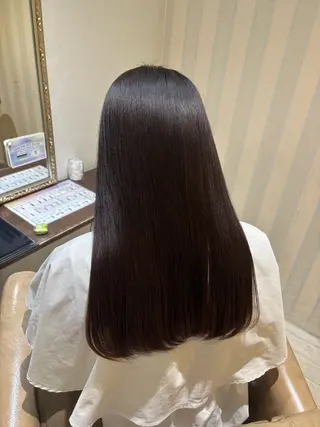 ロング パーマ ふうか 心斎橋美容室のヘアスタイル