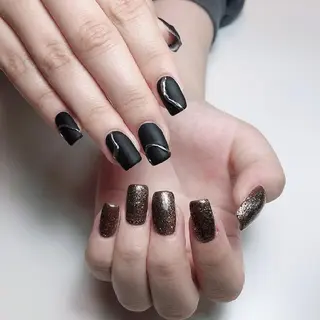 ロング ネイル ☺︎山部 志麻☺︎のネイルデザイン