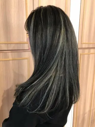 ロング カラー ヘアアレンジ 🌼圧倒的な口コミ数 BRAVE柏東口のヘアスタイル