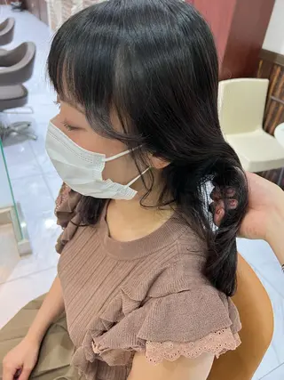 ロング ツヤ髪🫧似合わせ ✨あんどうゆうかのヘアスタイル