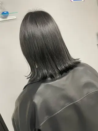 ミディアム カラー 藤田 海斗のヘアスタイル