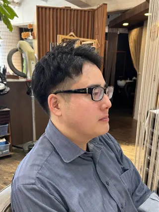 メンズ kurel_ komakiのヘアスタイル