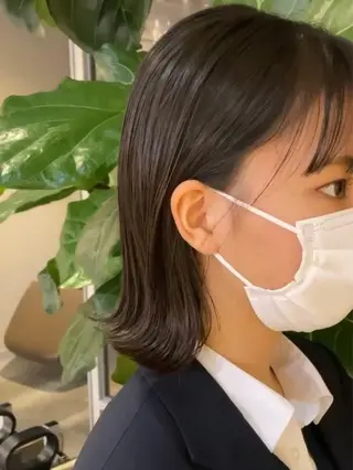 ショート 表参道ミディアム レイヤー山岸季生のヘアスタイル