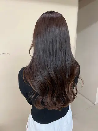 ロング パーマ kento レイヤーカットのヘアスタイル