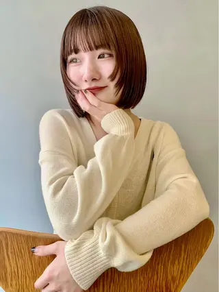 ショート 福井 莉帆のヘアスタイル