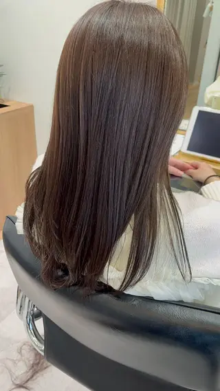 ロング カラー うる艶カラー asukaのヘアスタイル