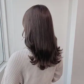 ロング カラー 𓏸レイヤー髪質改善 透けカラーカノン🫧のヘアスタイル