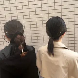 ミディアム 髪質改善/レイヤー カット🩵Ami🩵のヘアスタイル