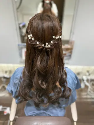 ロング 韓国カラーお任せ❤️ アサコサユリ🎀の眉毛・アイブロウイメージ