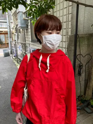 ショート 金田 夏野のヘアスタイル