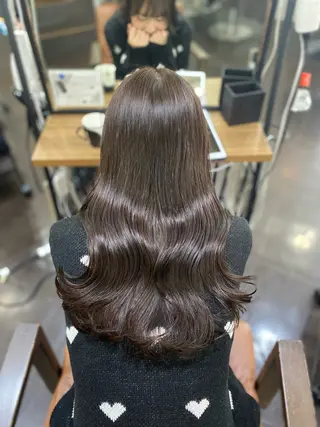 ロング 🍒ᩚ名駅/艶髪 縮毛矯正/あゆ🍒ᩚのヘアスタイル