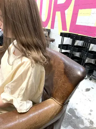 セミロング ダブルカラー/透明感 💈JUNYA💈のヘアスタイル