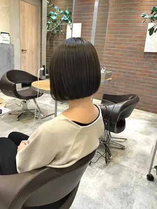 ミディアム カラー 🫧髪質改善 講師🫧🍎幹細胞のヘアスタイル