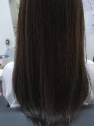 ミディアム カラー 髪質改善/JITA 上本町/上尾 純也のヘアスタイル