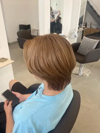 カラー メンズ 矢野 心瑛来のヘアスタイル