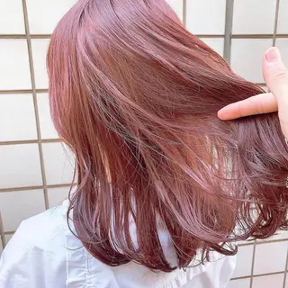 ミディアム カラー 🩰透明感カラー♡ UTA🩰のヘアスタイル