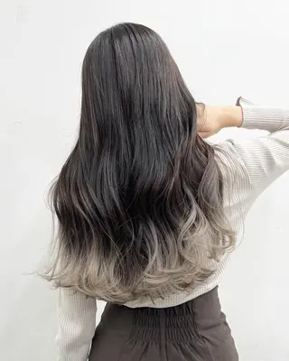 カラー ロング 【公式】amble luxe 中野のヘアスタイル