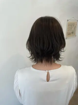 ショート カラー ヘアアレンジ 鴫原 亜弥のヘアスタイル