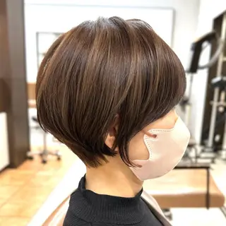 ショート カラー 藤田 祥平のヘアスタイル