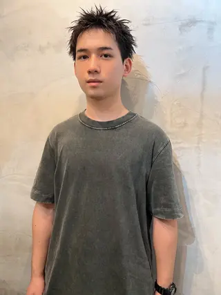 ショート メンズ ナガミ ショウのヘアスタイル