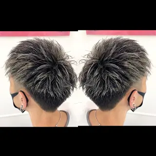 ショート カラー メンズ 🔮メンズ縮毛矯正 メンズパーマ💎竹永のヘアスタイル