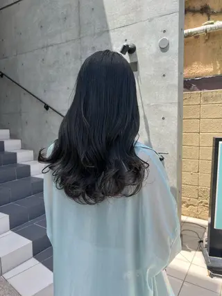 ロング カラー 似合わせヘア🫶🏻 つきいてるみのヘアスタイル