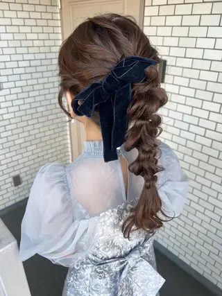 ヘアアレンジ 大人可愛いヘアメイク 💋🧚‍♀️しずかのヘアスタイル