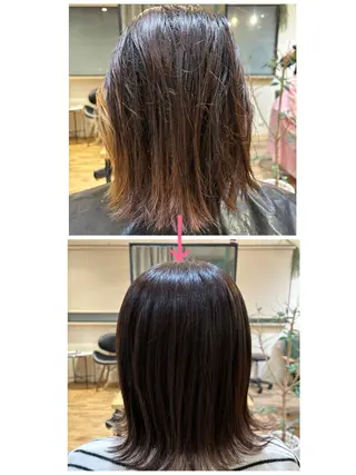 カラー 艶カラー🫧 推しカラー🧸楽歌のヘアスタイル