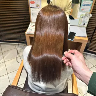 ロング ボブ 西宮北口/みなみのヘアスタイル