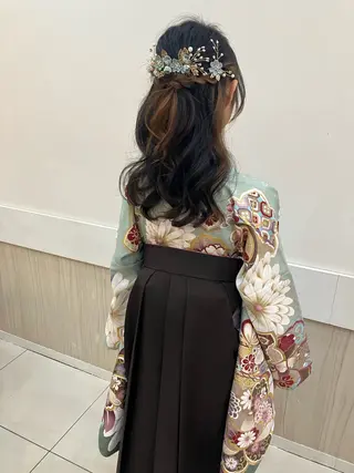 ヘアアレンジ yukari 艶髪ヘアのヘアスタイル