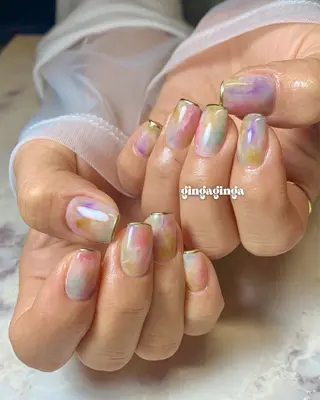 ネイル gingaginga所属・shinjuku💐 Ayaのネイルデザイン