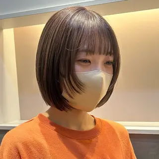 ショート カラー 🐢ダブルカラー🐢 透明感/このかのヘアスタイル