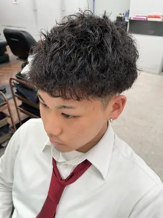 パーマ メンズ 🍐シャドウパーマ メンズ特化/守岡🍐のヘアスタイル