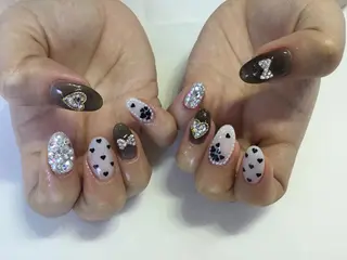 ネイル 💎🐰 saki. m 🐰💎のネイルデザイン