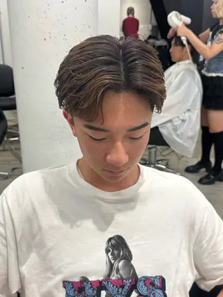 メンズ 岩佐 柚太のヘアスタイル