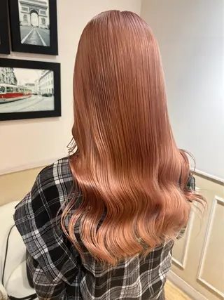 ロング カラー 店長✨髪質改善✖️ 透明感カラー／純大のヘアスタイル