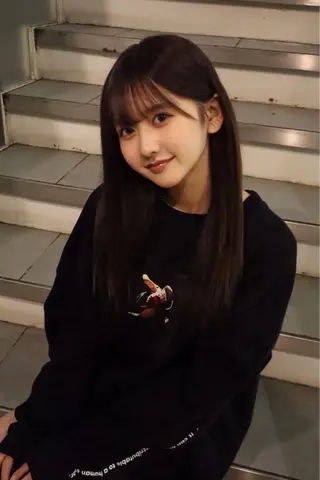 ロング レイヤーカット /ハイトーンchaoのヘアスタイル