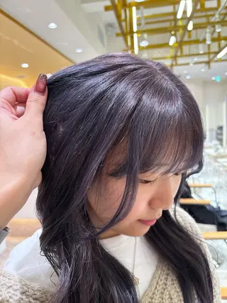ロング カラー 🦋sana🦋 似合わせカット✁のヘアスタイル