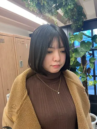 ミディアム 🪽ナチュラルヘア* 大下唯奈🪽🫧のヘアスタイル