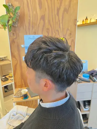 パーマ メンズ 髪質改善/縮毛矯正 艶髪🔥高杉のヘアスタイル